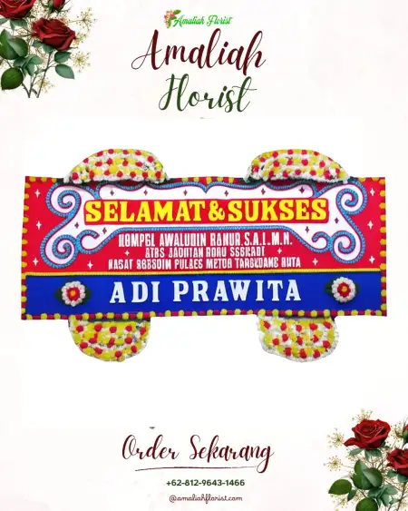 Papan Bunga Ucapan Selamat Paninggilan
